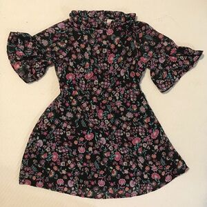 Girls Floral Party Dress